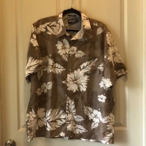 Aloha print 🌺Billabong🌺 Men’s Collar Button Lg